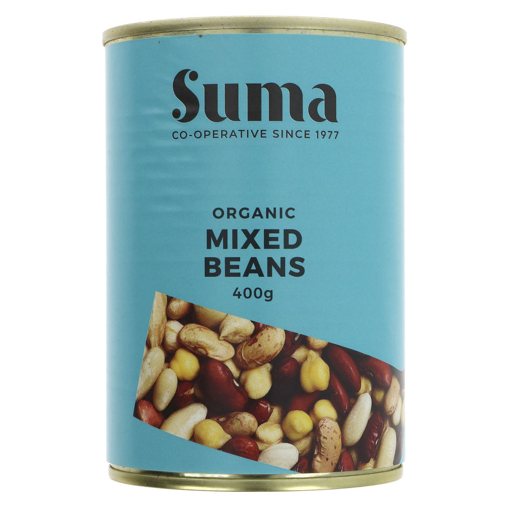 Suma Organic Vegan Mixed Beans - nutritious addition to any meal.