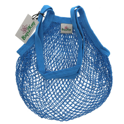 Bags2keep | Blue Cotton String Bag | BAG