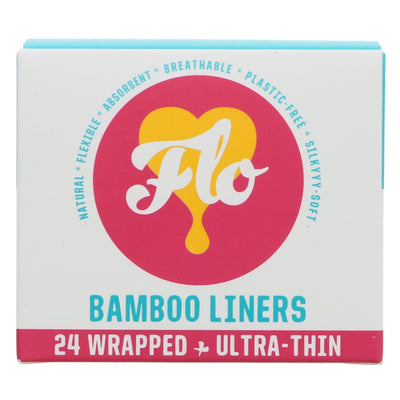 Here We Flo | Bamboo Liners | 24