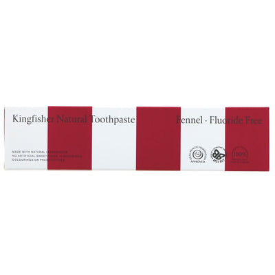 Kingfisher | Fluoride Free Fennel T'Paste - fluoride free | 100ml