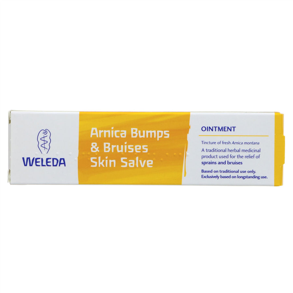 Weleda Arnica Salve: Relieves muscular pain, stiffness and bruises. 25g. Traditional herbal remedy for swelling after contusions. Try it today!