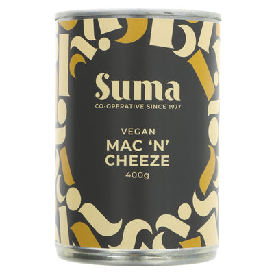 Suma Vegan Mac 'n' Cheeze - Creamy Comfort Food (400g) - Vegan, No VAT, Sold by Superfood Market, Perfect Quick Meal or Side Dish.