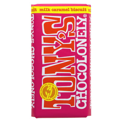 Tony's Chocolonely | Milk Caramel Biscuit | 180g