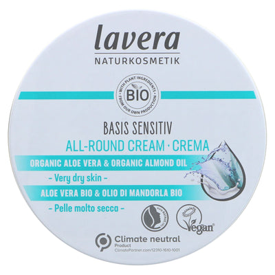 Lavera | All-Round Cream - Shea Butter, Almond Oil, Aloe | 150ml