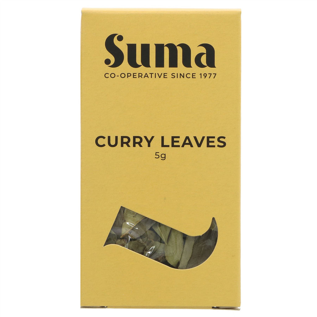 Suma Curry Leaves | 5g | Vegan Herbs for Cooking | Elevate Your Dishes | Perfect for Curry & Soup Recipes | No VAT Charged