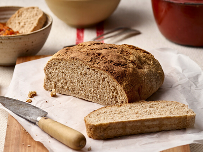 Wholemeal Air Fryer Bread Loaf - Vegan Friendly