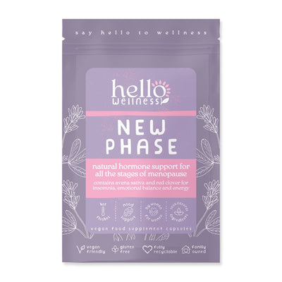 Hello Wellness | New Phase menopause support | 60caps