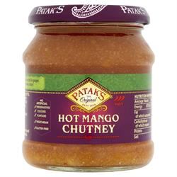 Pataks | Pataks Hot Mango Chutney 340g | 340g