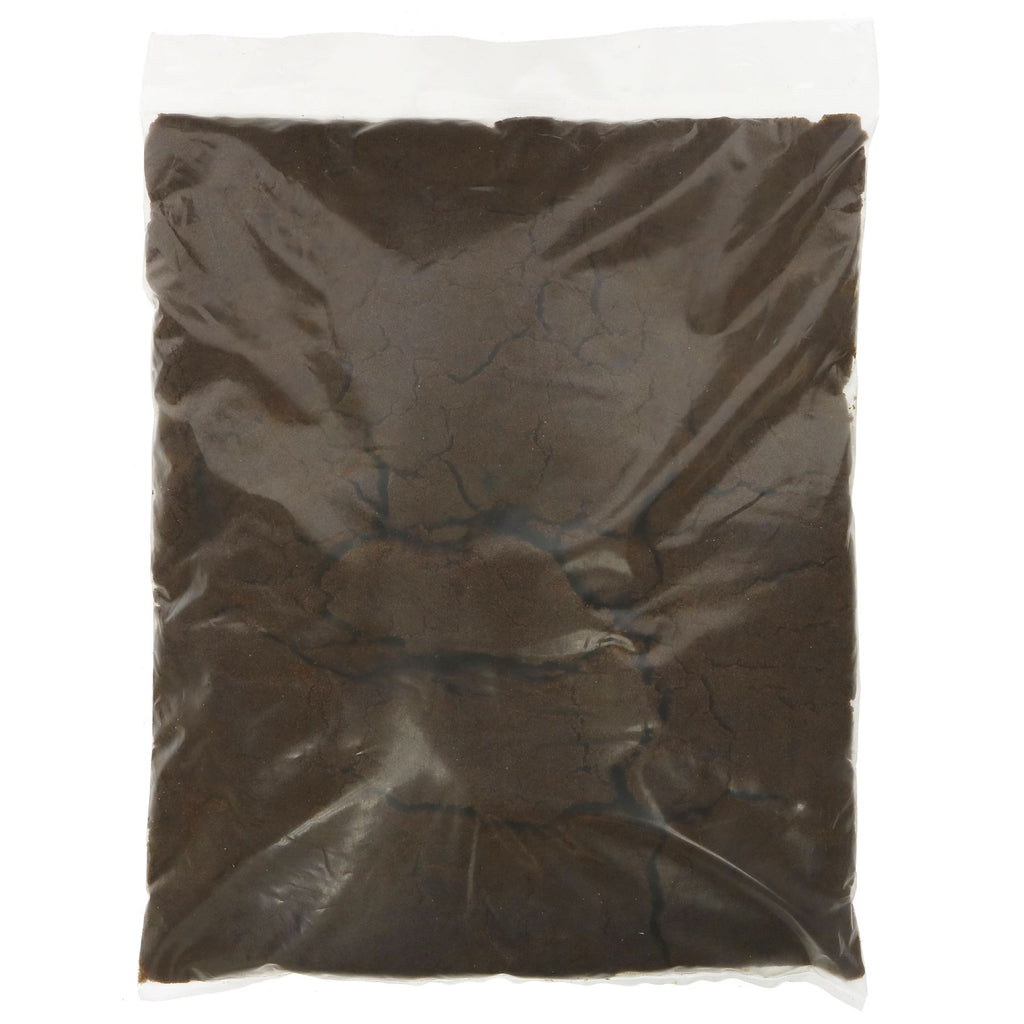 Suma's Dark Muscovado Sugar - Vegan, full of molasses, perfect for baking. 3KG bag. No VAT charged. Contains traces of nut.