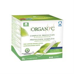 Organyc | Compact Applicator Tampons - Super | 112g