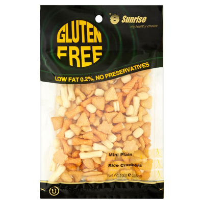 Sunrise | Gluten Free Rice Crackers - Plain | 100g