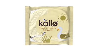 Kallo | Yoghurt Topped Rice Cakes portion pack | 33g