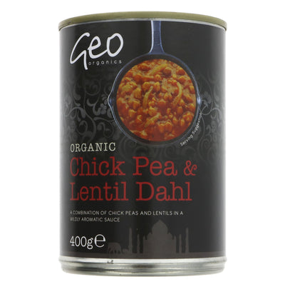 Geo Organics | Organic Chickpea & Lentil Dahl | 400G