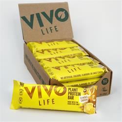 Vivo Life |  Vivo Life 65g Plant Protein Bar Lemon & Cashew | 1bars