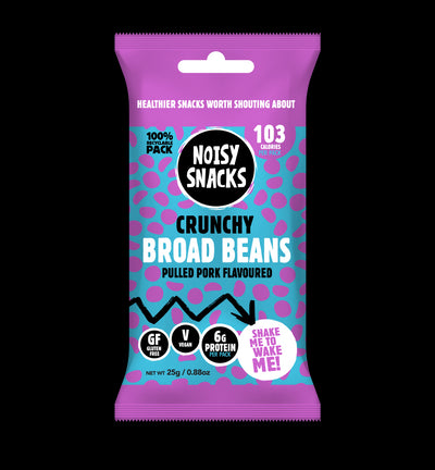 Noisy Snacks | Crunchy Broad Beans Pulled Pork | 25g