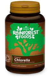 Rainforest Foods | Organic Chlorella 500mg 300 Tablets | 300 tablet