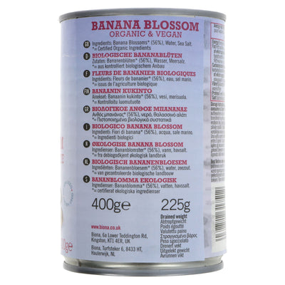 Biona | Banana Blossom In Salted Water | 400G