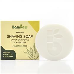 Bambaw | Bambaw Shaving Soap Fragrance-Free - 1 Unit | 80g