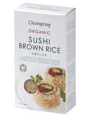 Clearspring | Organic Sushi Brown Rice 500g | 500g