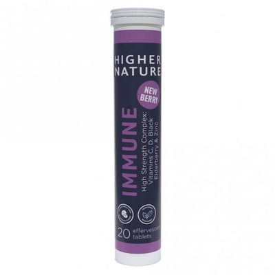 Higher Nature | Immune Effervescent | 20 tablets