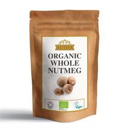 AUSHA | Organic Nutmeg whole 50g - 1* Star Great Taste Award | 50g