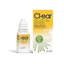 Cl-ear | Cl-ear Olive Oil Ear Drops 15ml | 15ml