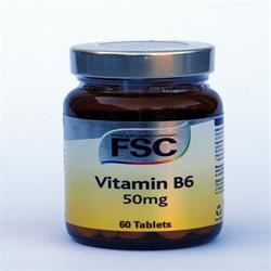 FSC | Vitamin B6 100mg 60 Tablets | 60 tablet