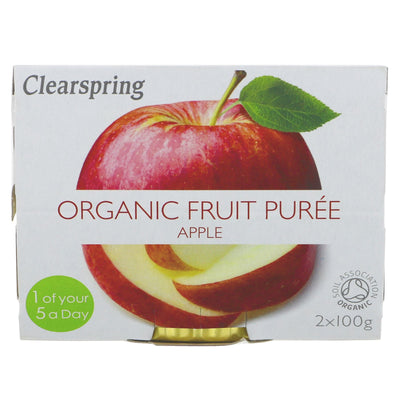 Clearspring | Apple Puree | 2x100g