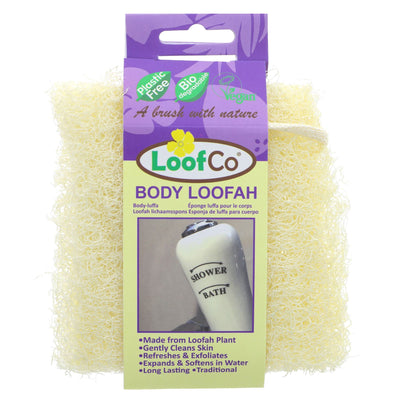 Natural Body Exfoliation with Loofco's Biodegradable Body Loofah - Vegan & Sustainable