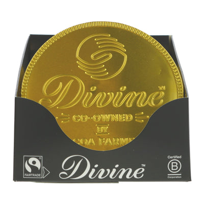 Divine | Milk Chocolate Giant Coin | 58g