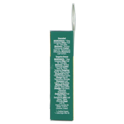 Badger Balm | Lip Balm Sticks - Green Pack - Ginger,unscent,tangerine,mint | sticks