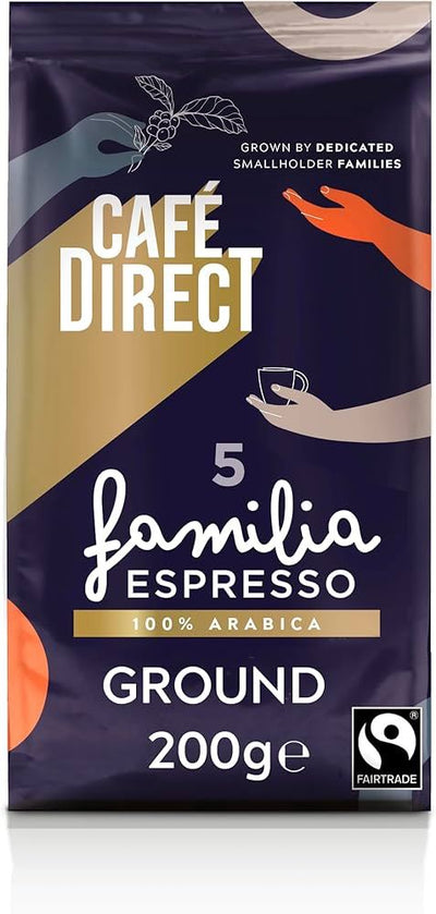 Cafe Direct | Familia Espresso Beans | 200g