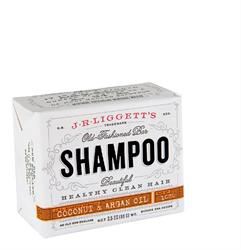 JR Liggetts | Vegan Virgin Coconut & Argan Shampoo Bar 99g | 99g