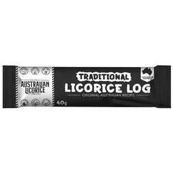 The Great Australian Licorice | Traditional Liquorice Log 40g | 40g