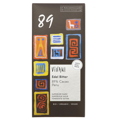 Vivani | Superior Dark 89% Chocolate | 80G