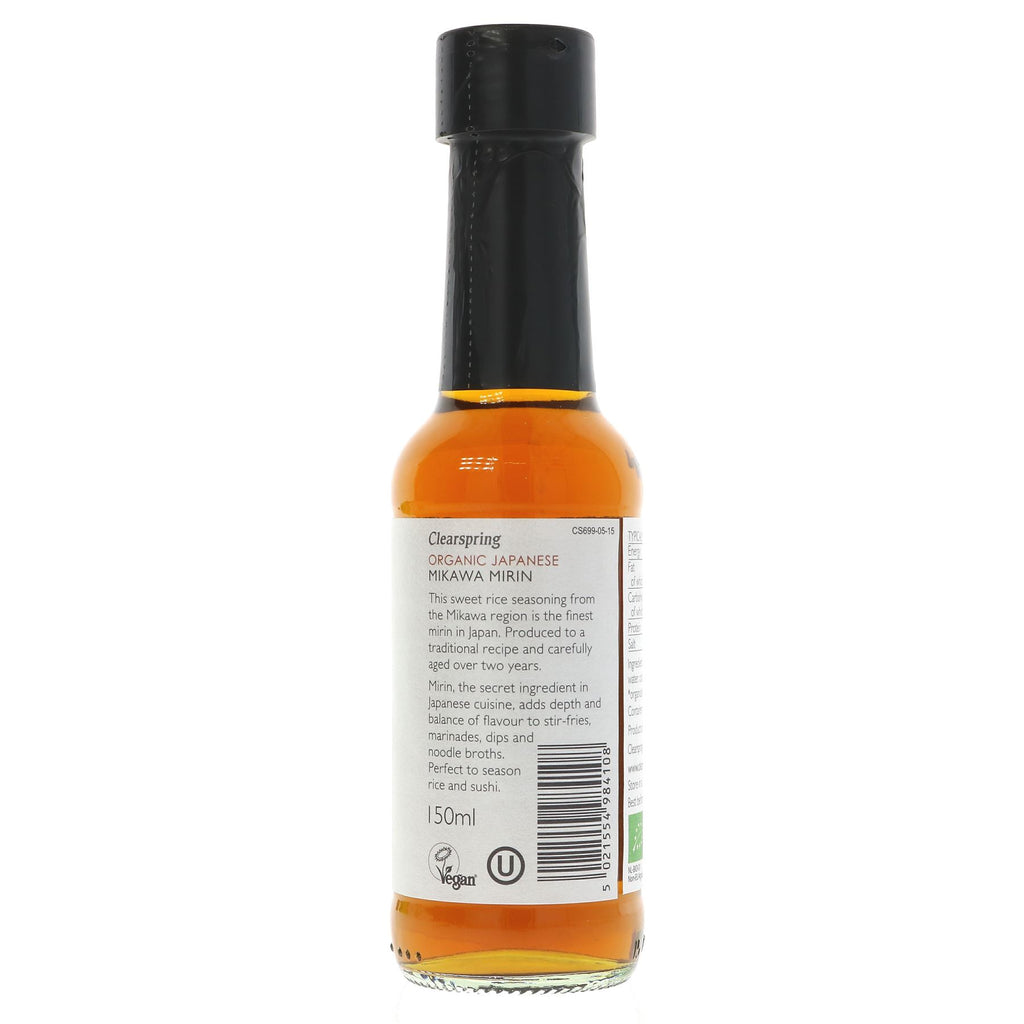 Clearspring Mirin: Organic, Vegan & Flavorful (150ml)