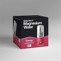 BetterYou | Magnesium Water - Energy 4 pack | 4 x 250ml