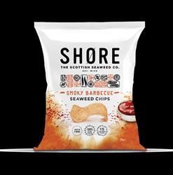 Shore Scottish Seaweed | Seaweed Chips - Smoky Barbeque 25g | 25g