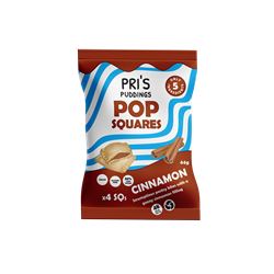 Pris Puddings | Pop Squares with Cinnamon 44g | 44g