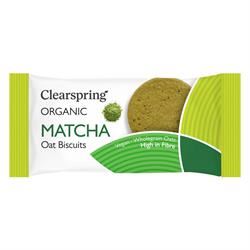 Clearspring | Organic Oat Biscuits - Matcha 40g | 40g