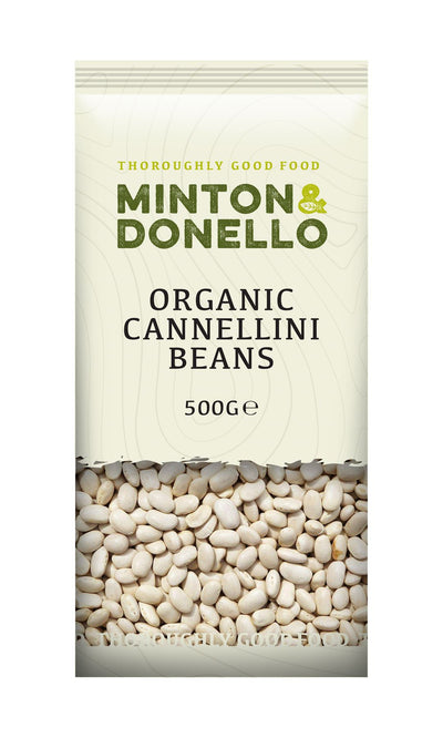 Minton & Donello | Organic Cannellini Beans | 500g