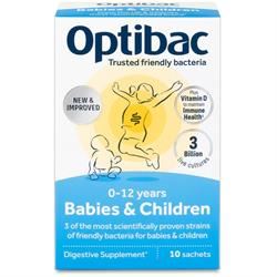 Optibac Probiotics | Babies & Children 10 sachets | 10 sachet