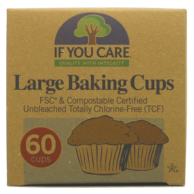 If You Care | Baking Cups - Large - 24 x 60 cups | 1 x 60