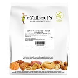 Mr Filberts | Mr Filberts Somerset Applewood Smoked Mixed Nuts 1.5kg | 1500g