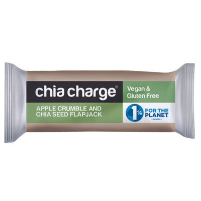 Chia Charge | Vegan Apple Crumble & Chia Flapjack | 30g