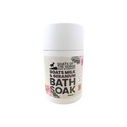 Goats of the Gorge | Goats Milk Bath Soak With Geranium Essential Oil 360g | 360g