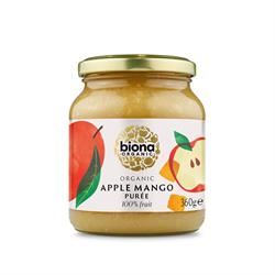 Biona | Organic Apple & Mango Puree - No added sugar 360g | 360g