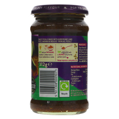 Pataks | Aubergine Pickle (was Bringal) | 312G