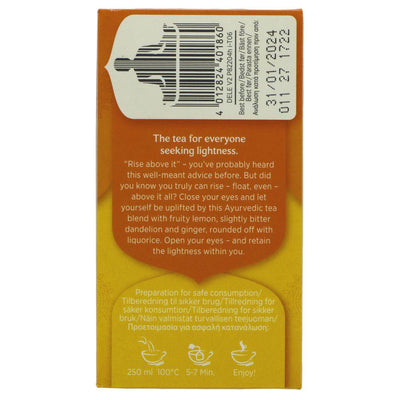 Yogi Tea | Feel Pure with Lemon - Dandelion, Liquorice, Lemon | 17 bags