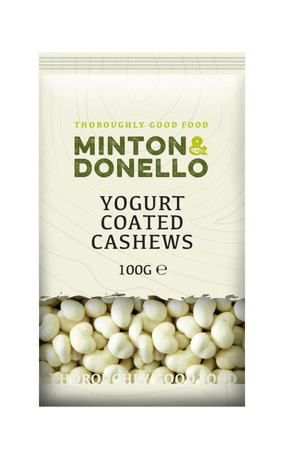 Minton & Donello | Yogurt Coated Cashews | 100g